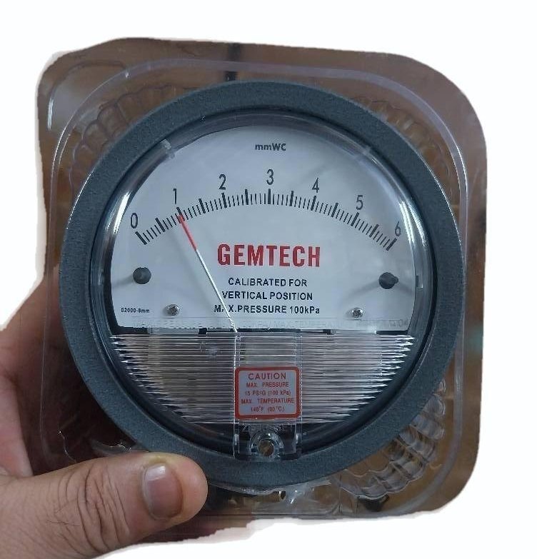 GEMTECH OMEGA DIFFERENTIAL PRESSURE GAUGE In Mahagujarat Industrial  Estate Ahmedabad