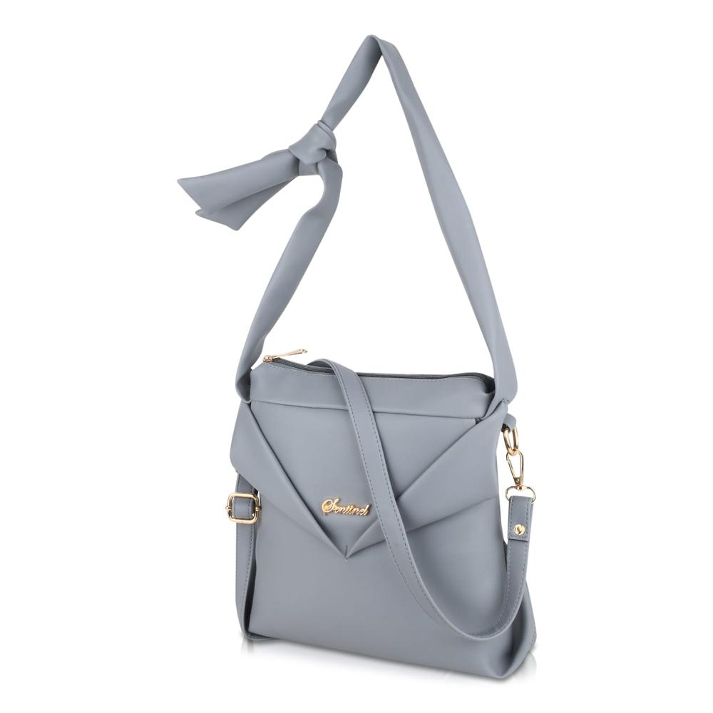 Sentinel stylish and trendy knot shoulder slibag