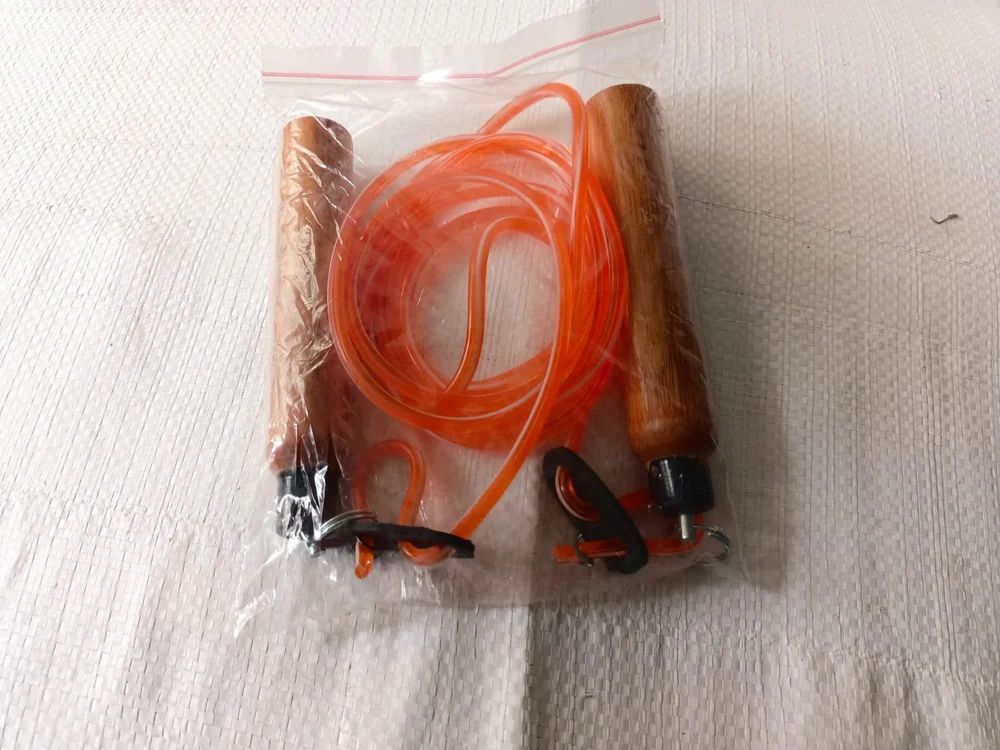 Wooden Handle Skipping Rope - Application: Gain Strength