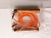 Wooden Handle Nylon Skipping Rope