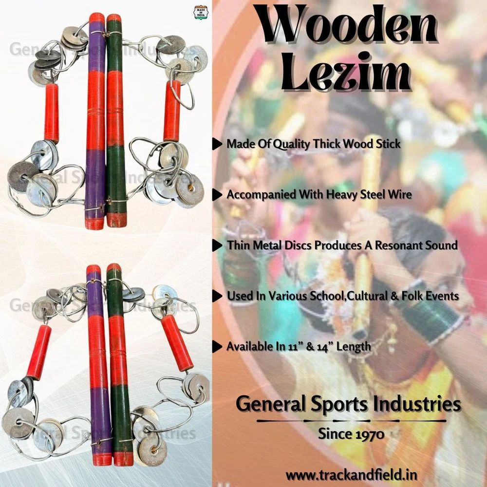 Wooden Lezim - Application: Gain Strength