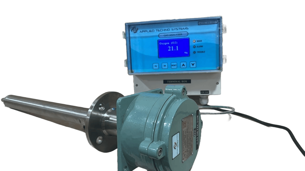 Online In-situ Zirconia Based Oxygen Gas Analyzer Model Ats 208a