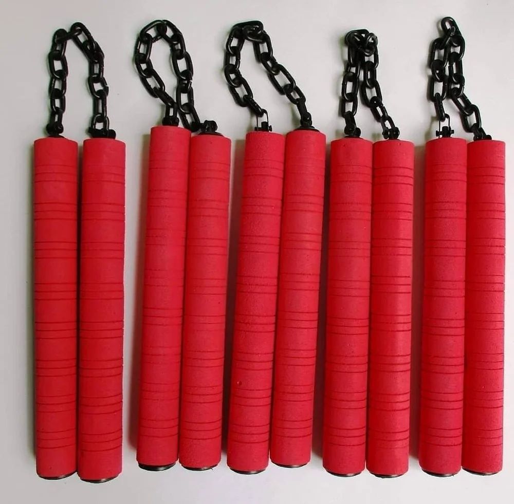 Double Color Foam Rope Nunchaku