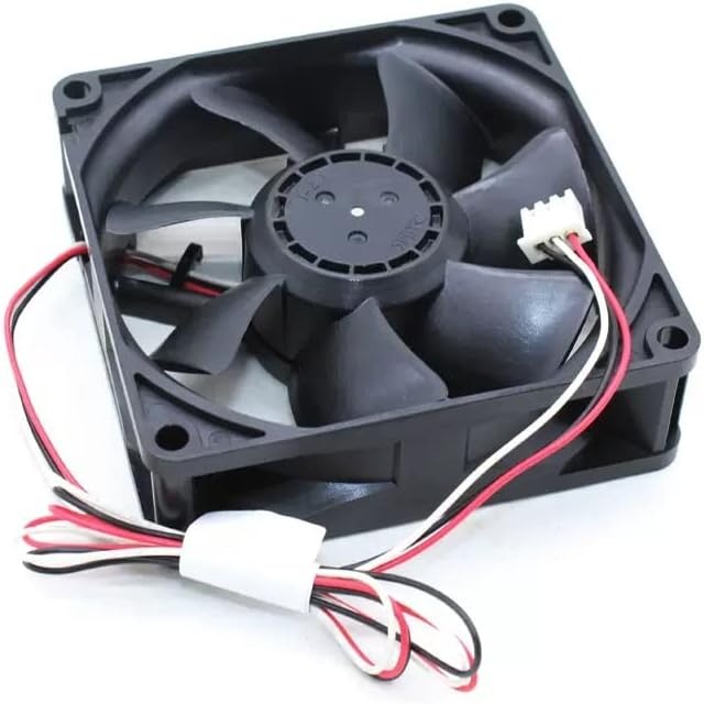 Nmb Mat 08025sa-24r-bl 8025 8cm 24v 0.22a Server Chassis Cooling Fan - Color: Black