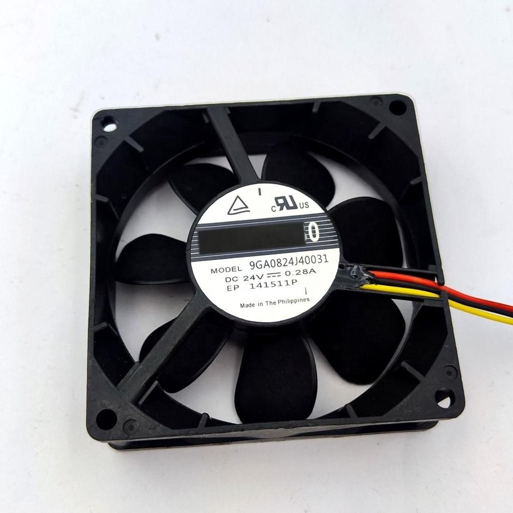 SANACE 9GA0824J40031 24V DC 0.28A 8025mm Cooling Fan