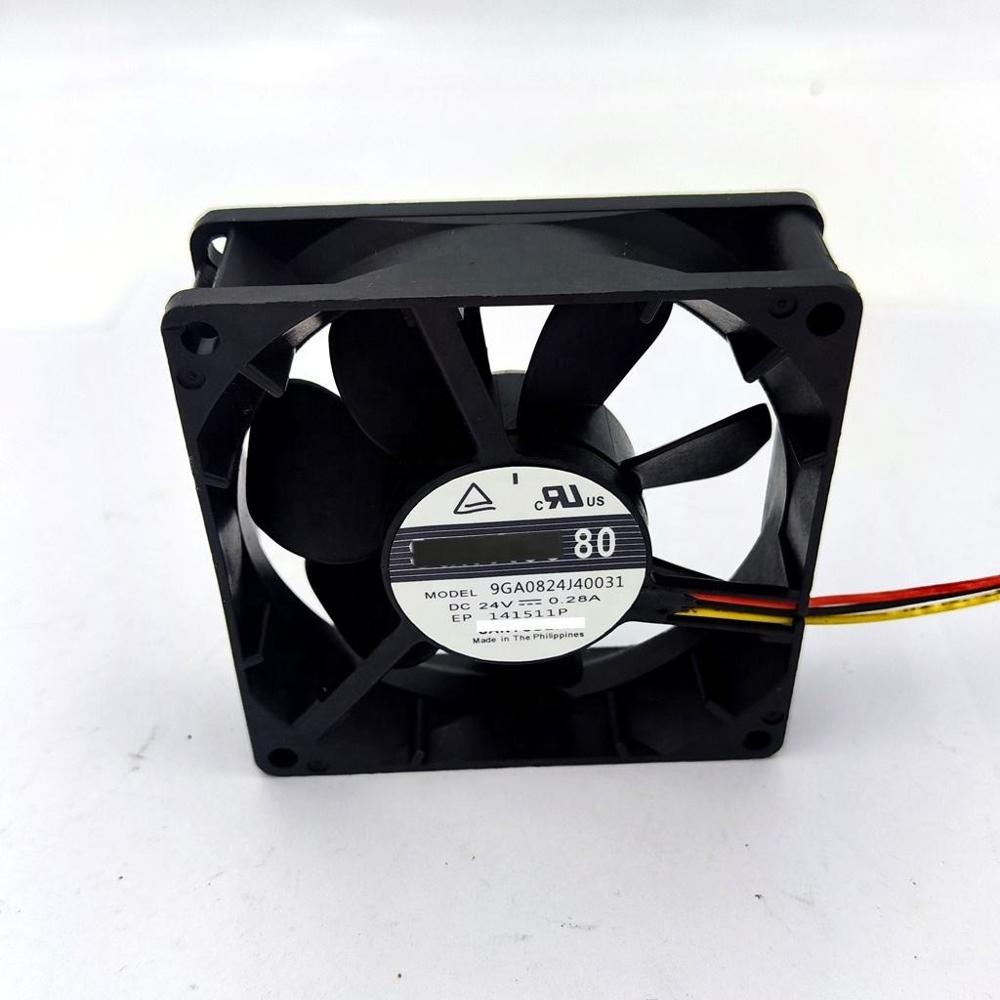SANACE 9GA0824J40031 24V DC 0.28A 8025mm Cooling Fan