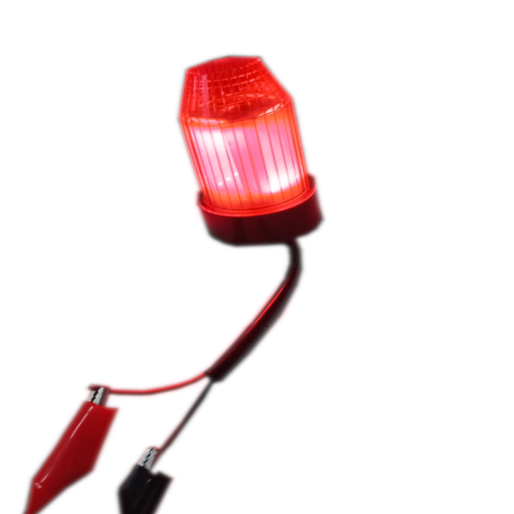 Industrial LED Tower Light RED 24V AC DC
