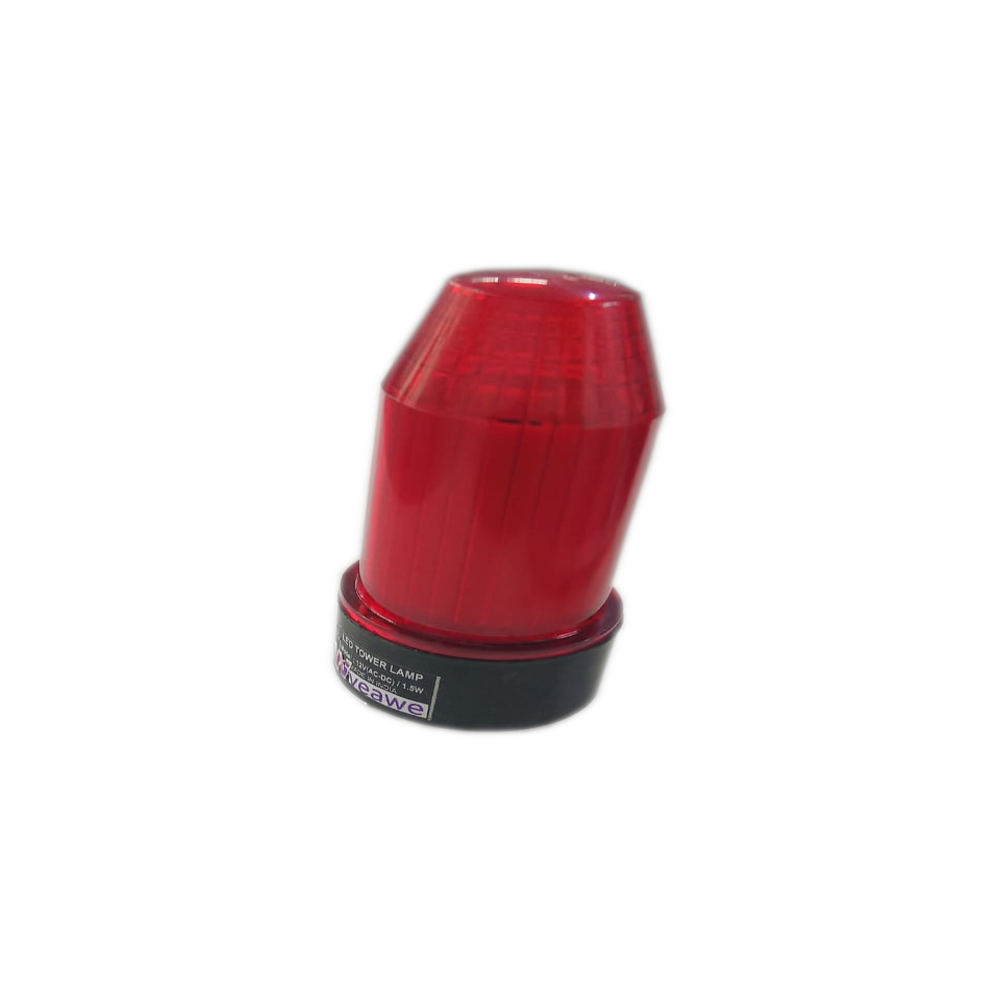Industrial LED Tower Light RED 24V AC DC