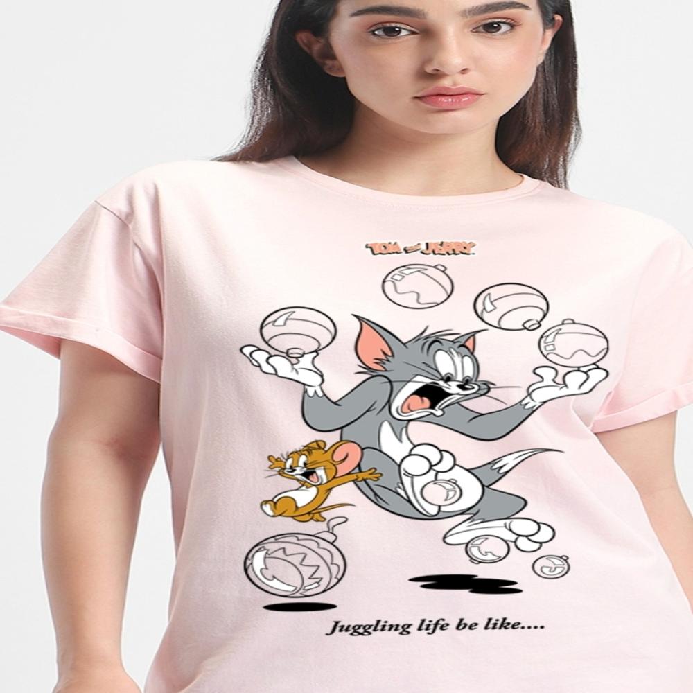 Ladies Half Sleeve T-shirt