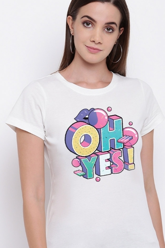 Ladies Half Sleeve T-shirt