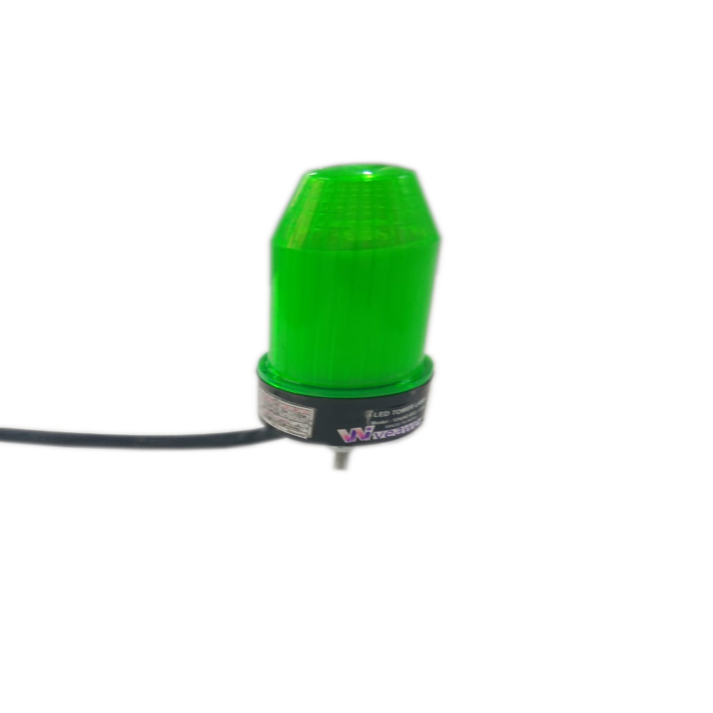 Industrial LED Tower Light Green 12V AC DC