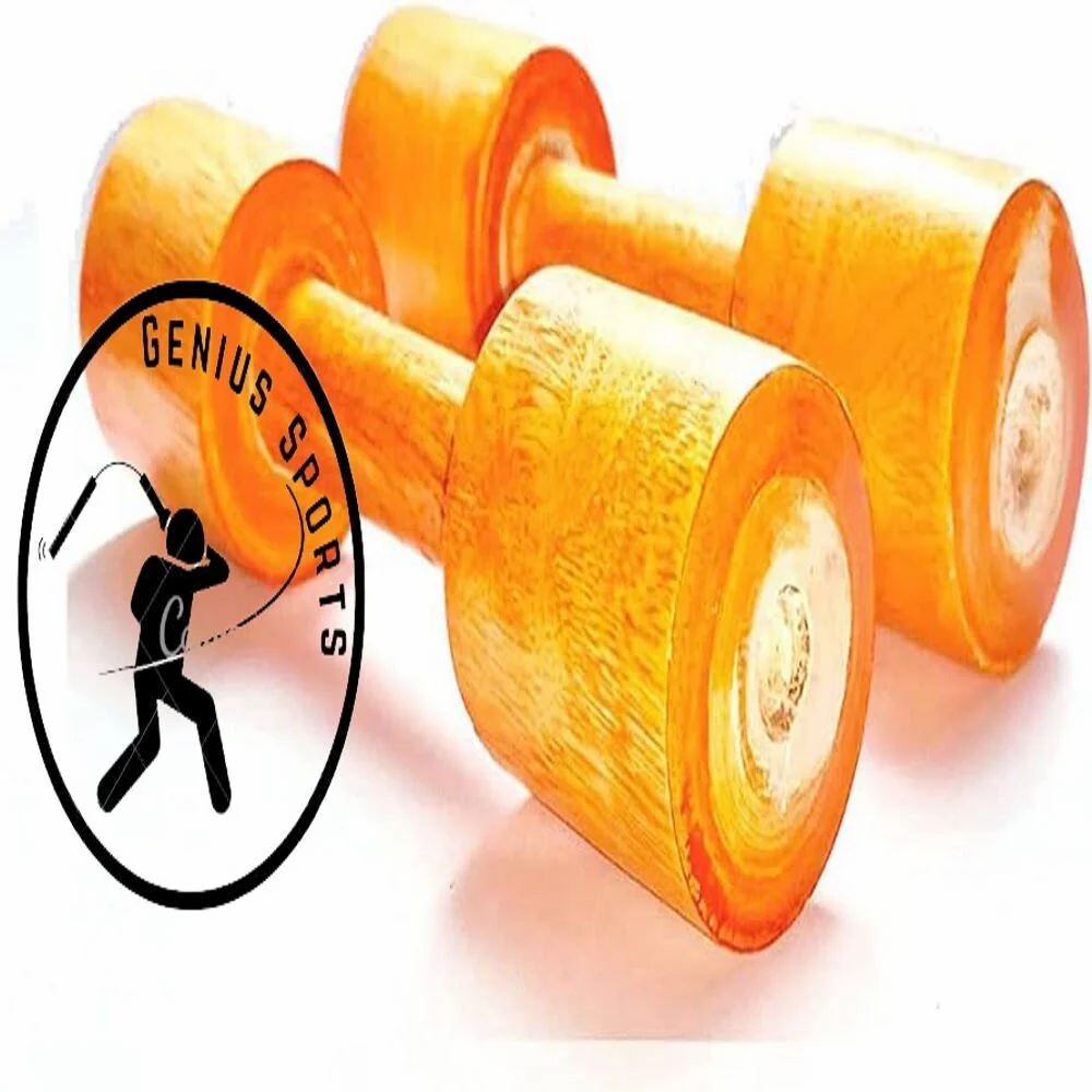 P T Wooden Dumbbell