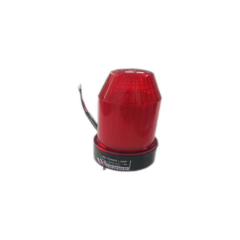 Industrial LED Tower Light RED 12V AC DC