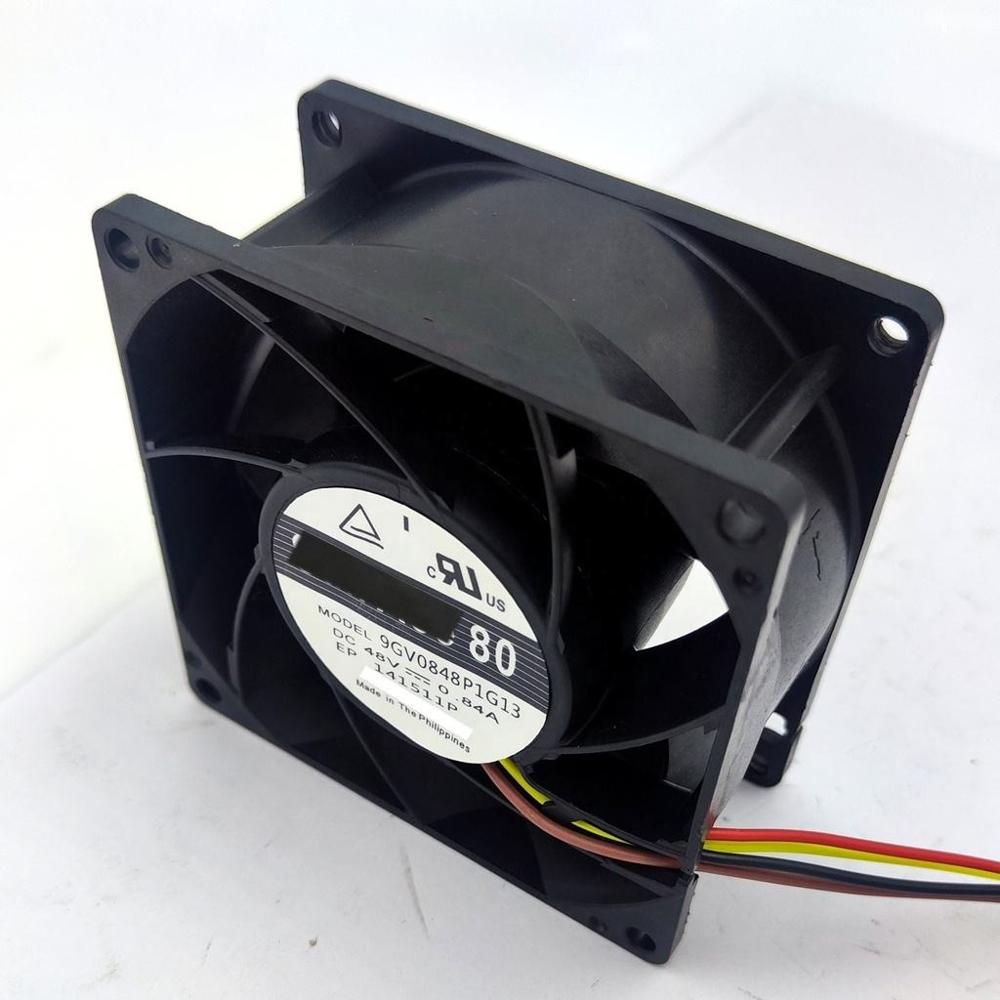 Sanace 48v 0.84a 8038 9gv0848p1g041 9gv0848p1g13/p1g03 Cooling Fan - Color: Black