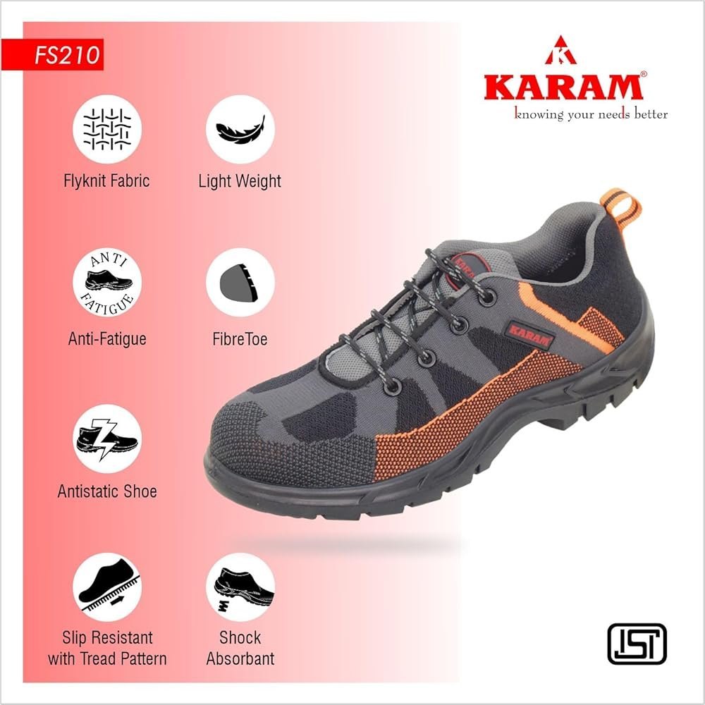 Karam Safety Shoes Fs 210 fn