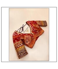 Embroidery Navratri Special Seashells Kodi Blouse for Women