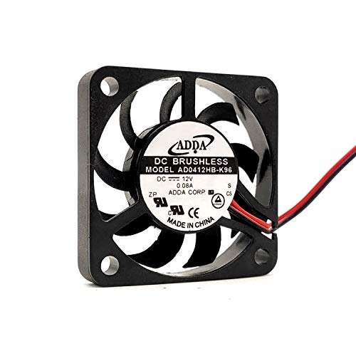 Ad0412hb-k96 Adda 12v 0.08a 4007 Mute Cooling Fan - Color: Black