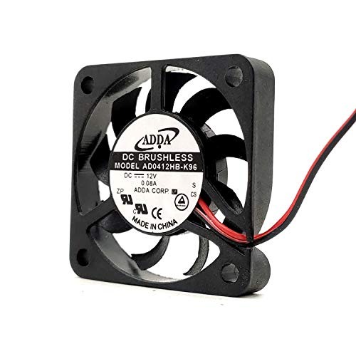 Ad0412hb-k96 Adda 12v 0.08a 4007 Mute Cooling Fan - Color: Black