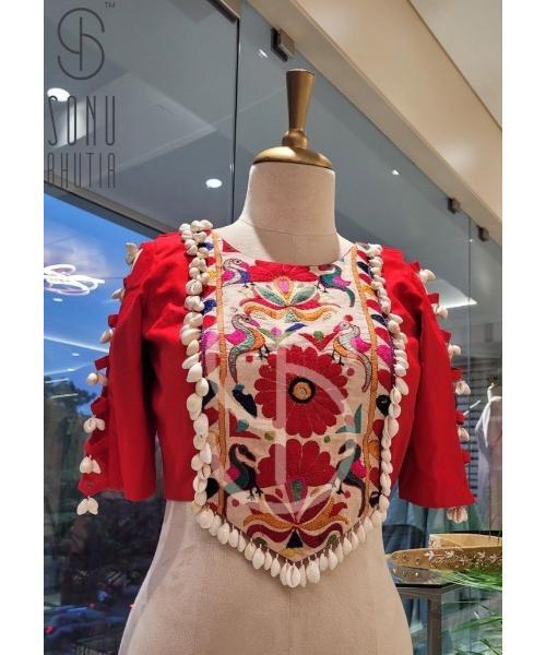 Latest Chaniya Choli Blouse Designs for Navratri | Navratri Blouse Design ideas