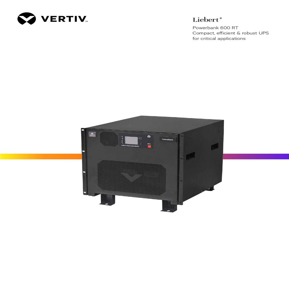 Liebert Powerbank 600 Rt 6kva (1x1) Ups - Color: As Per Requirement