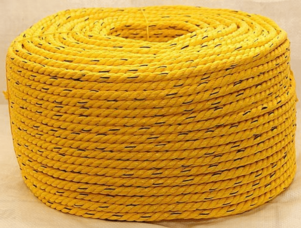 Pp Rope 12 Mm - Color: Yellow