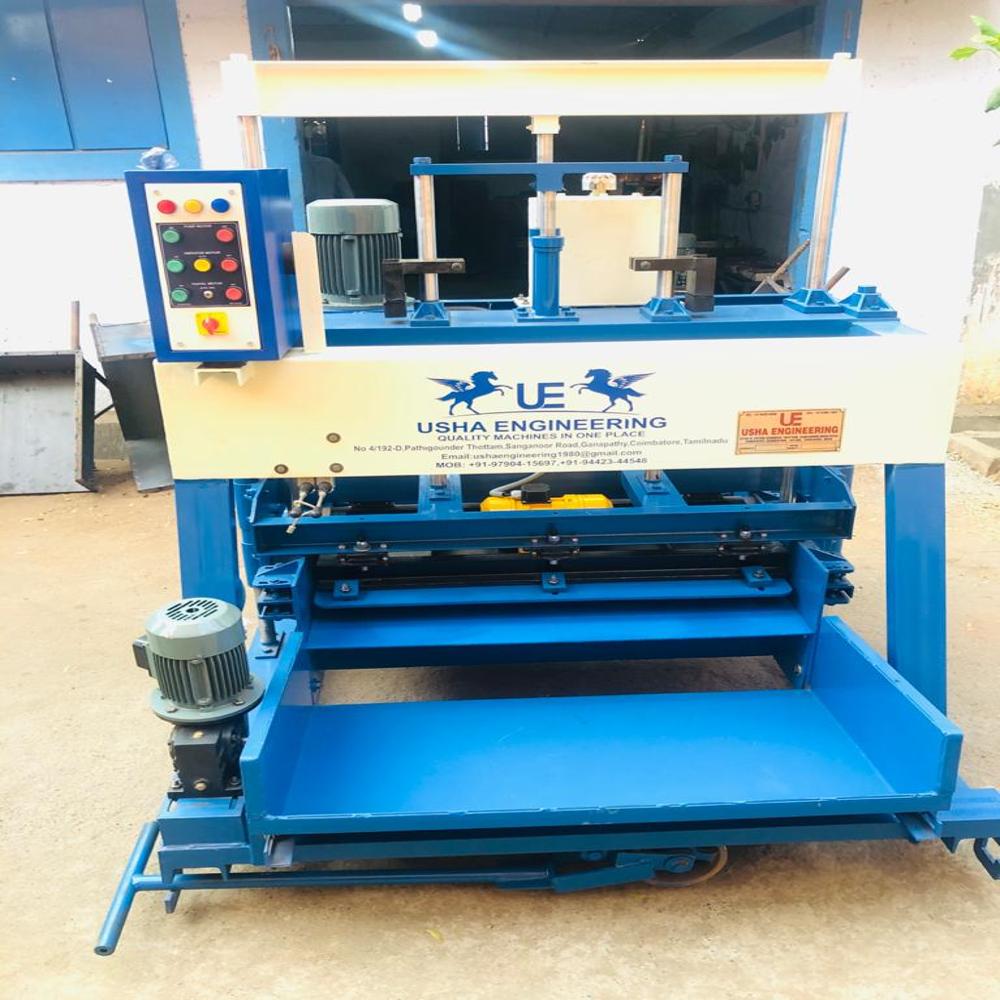 Hollow Brick Making Machine - High Strength Steel, Versatile Size Options, Green Color, 220-415 Volt, 1 Year Warranty, Automatic Functionality