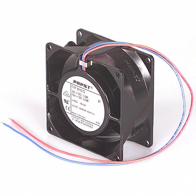 EBM PAPST 8112 G 1.5/6.5W 8/16V DC Cooling Fan
