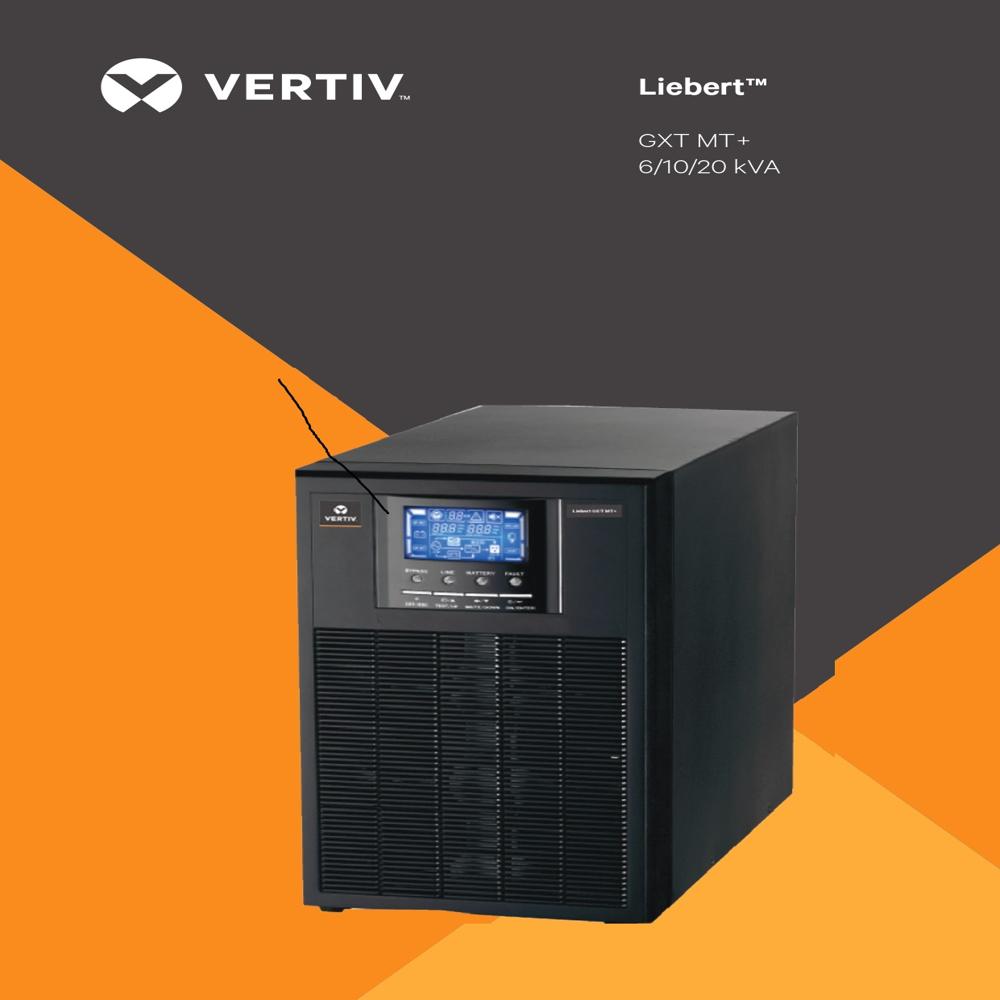 Libert Gxt Mt + 20 Kva (3x1 ) Ups - Color: Black