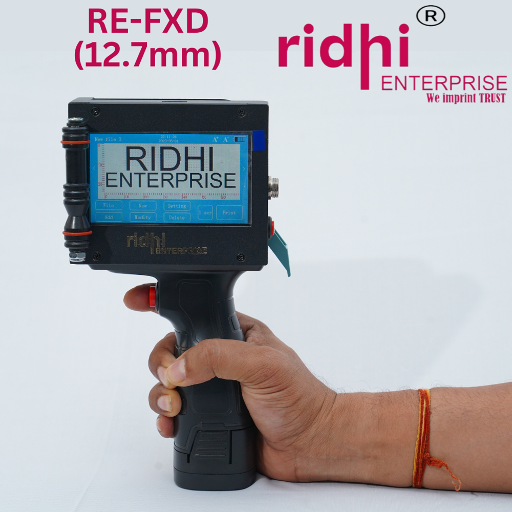 Ridhi Fxd 12.7mm Inkjet Printer And Coding Machine - Automatic Grade: Automatic
