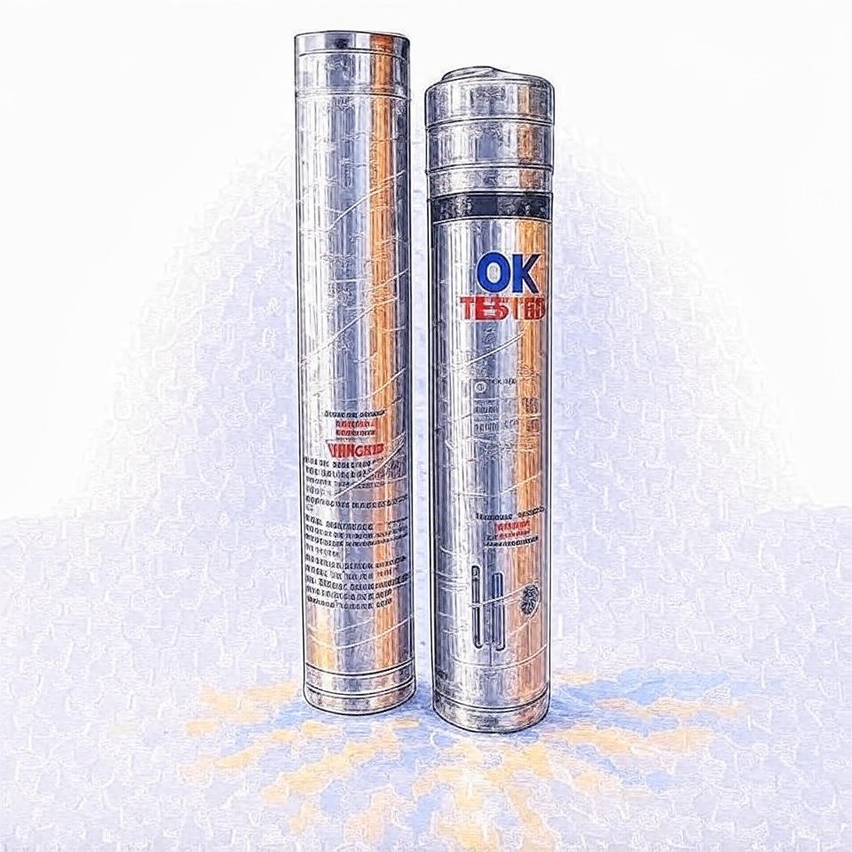 Solar Submersible Pump - Color: Silver