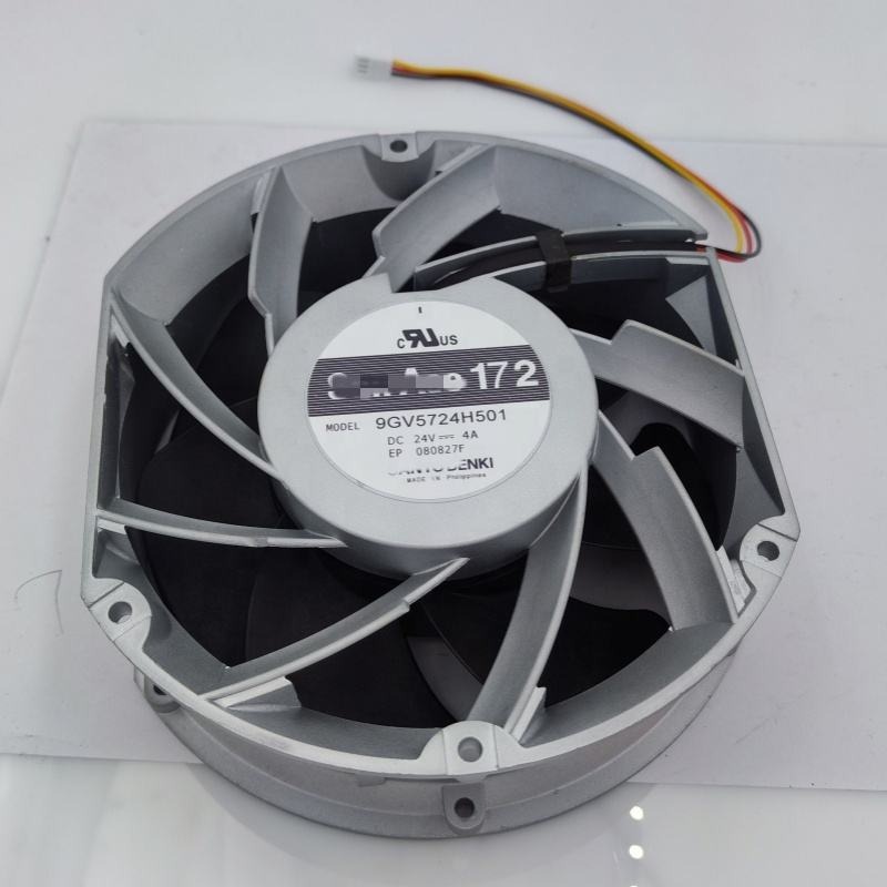 9GV5724H501 24V 4A 96W 3-wire ultra-violent cooling fan 9GV5724H502