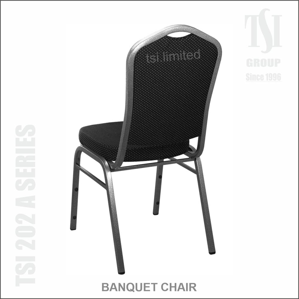 Cushioned Steel Banquet Chair for Events