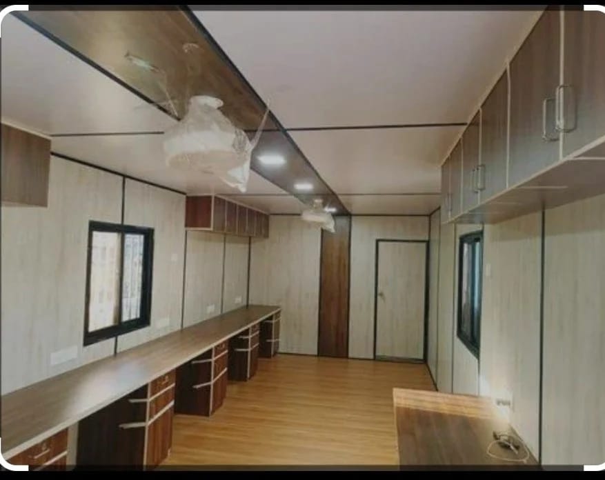 Steel Portable Toilet Cabin