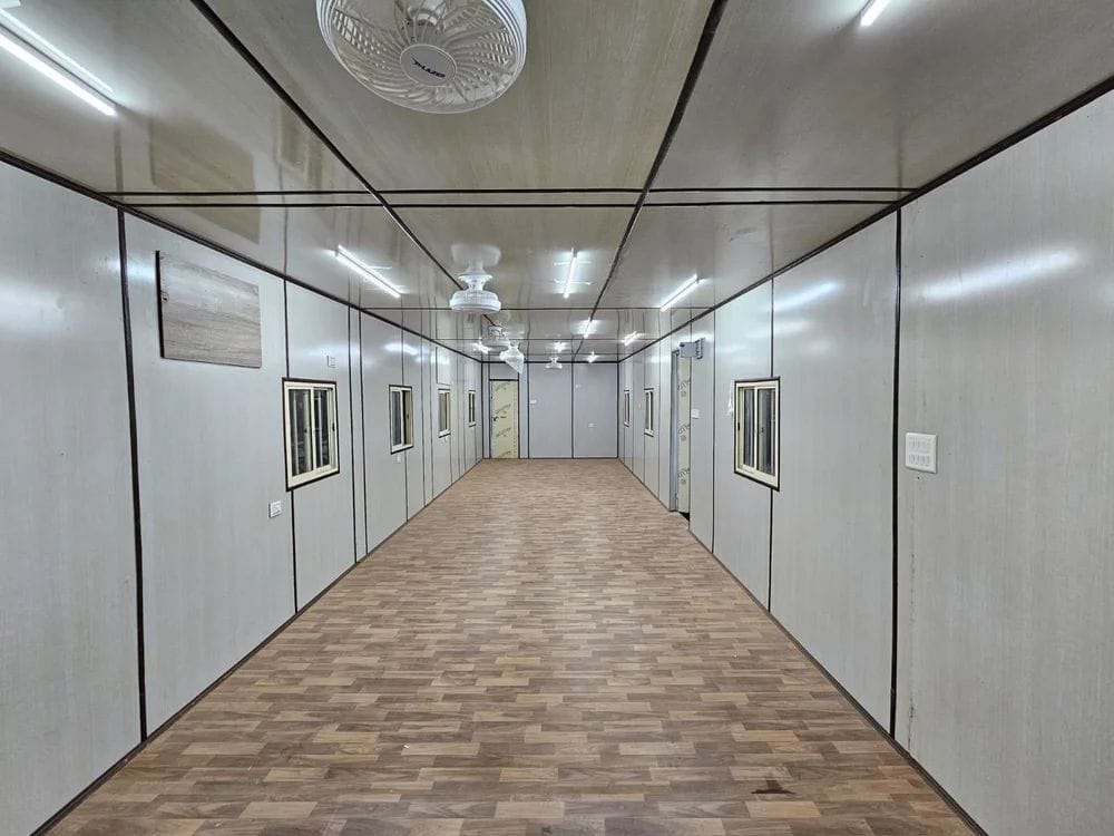 Steel Portable Toilet Cabin