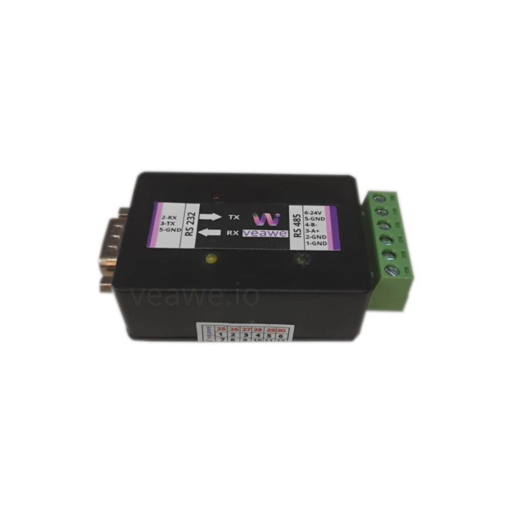 Rs232 To Rs485 Converter - Lightweight Usb-to-serial Converter, 0-50â°c Operating Range, Wired Connectivity For Industrial Applications
