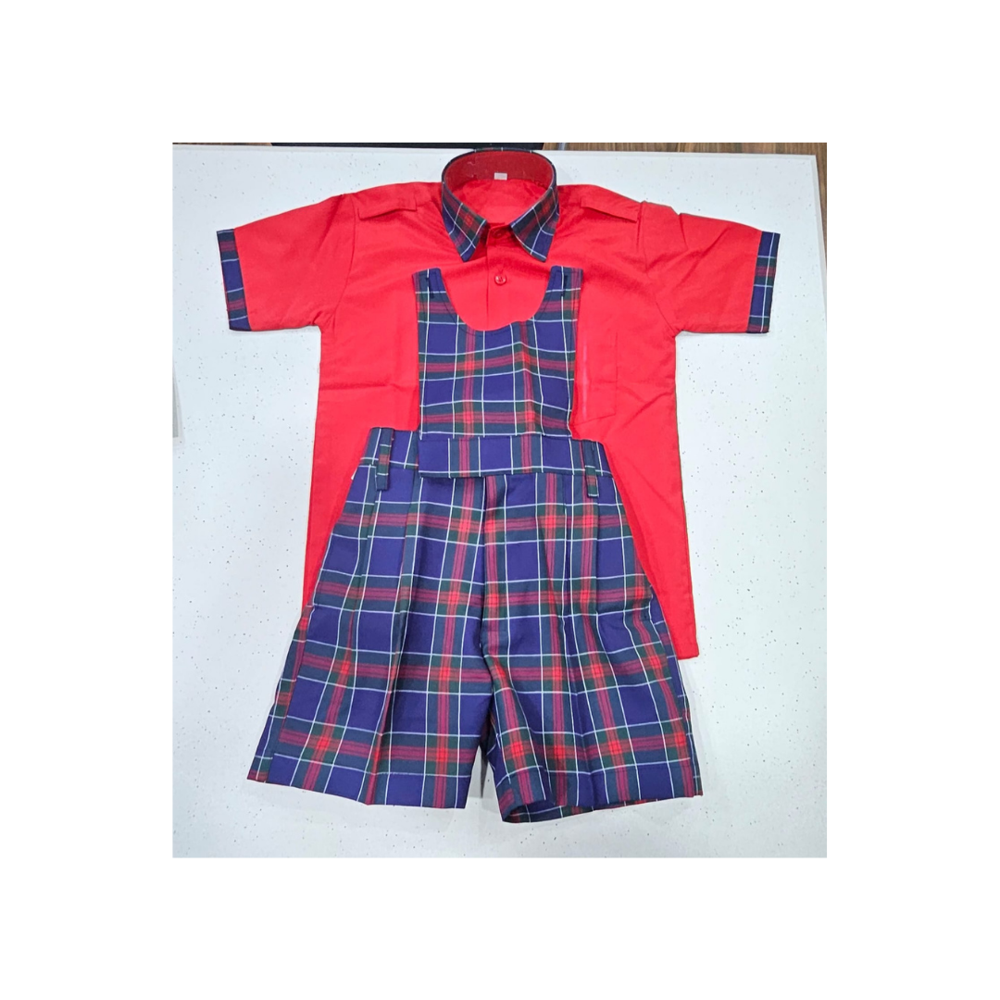 School Half Pants - Color: Gray