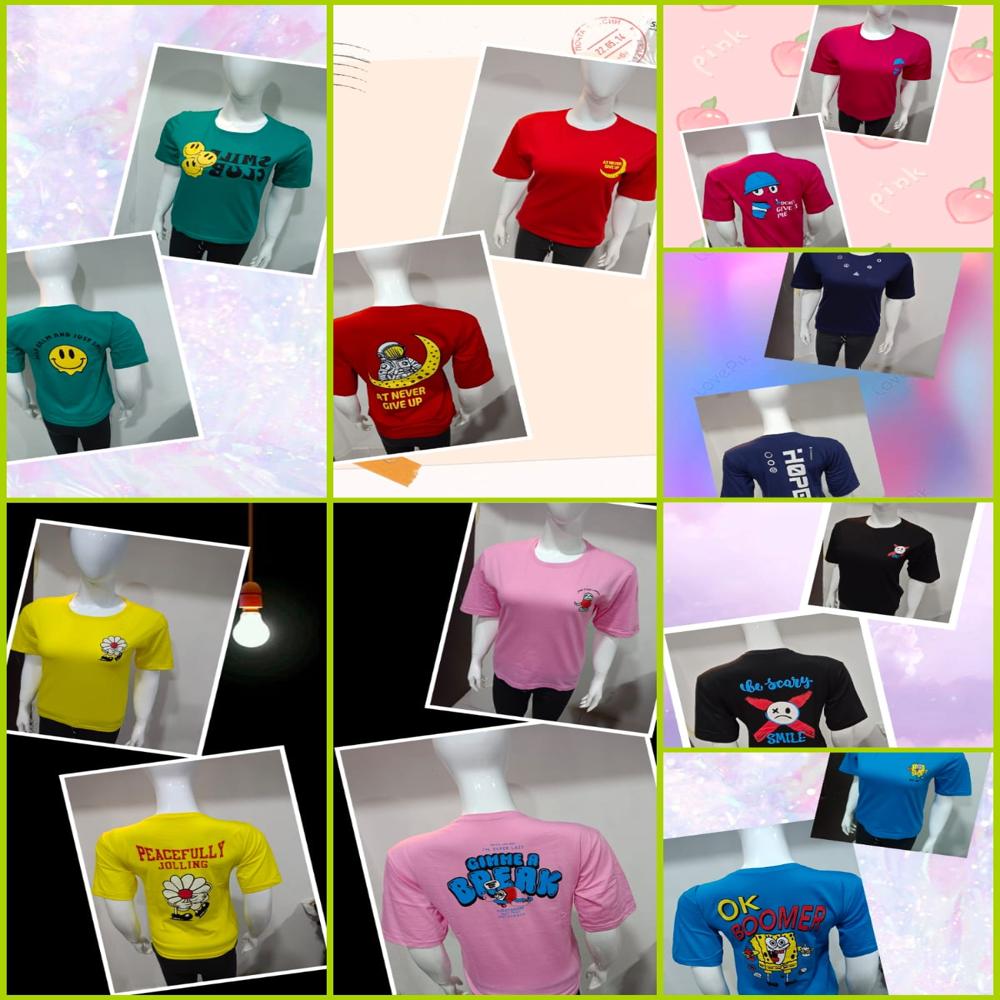 Ladies All Over Printed T-shirt