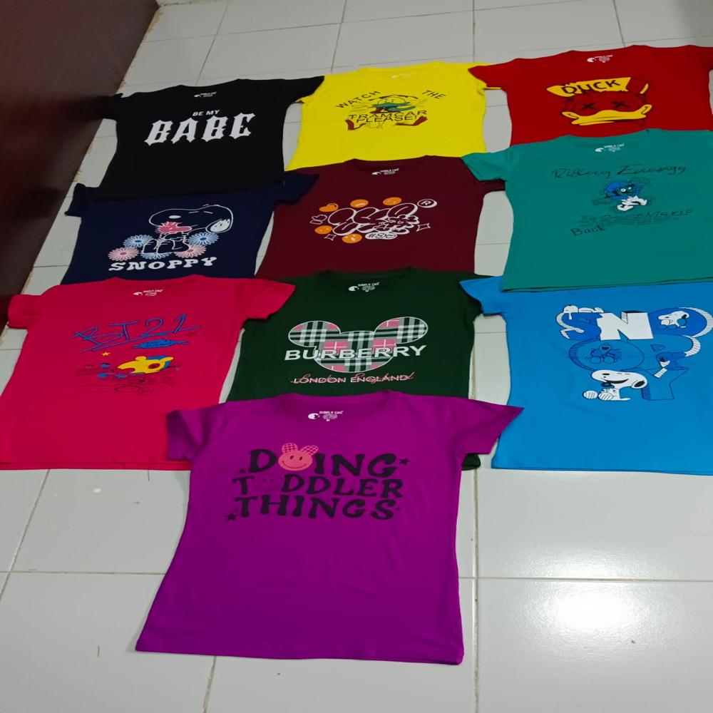 Basic Half Sleeve Ladies T-shirt