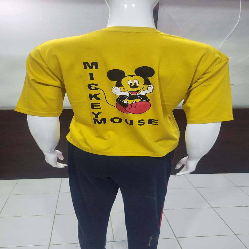 Basic Half Sleeve Ladies T-shirt