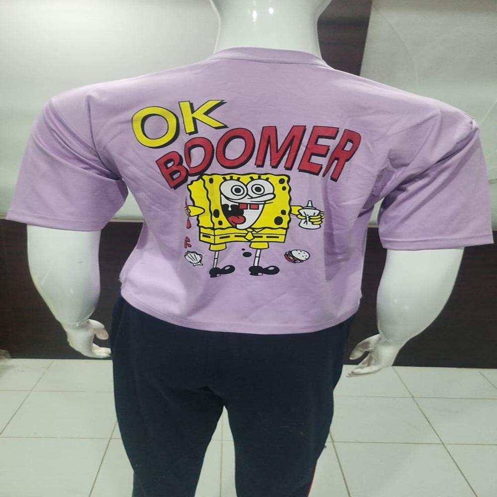 Basic Half Sleeve Ladies T-shirt