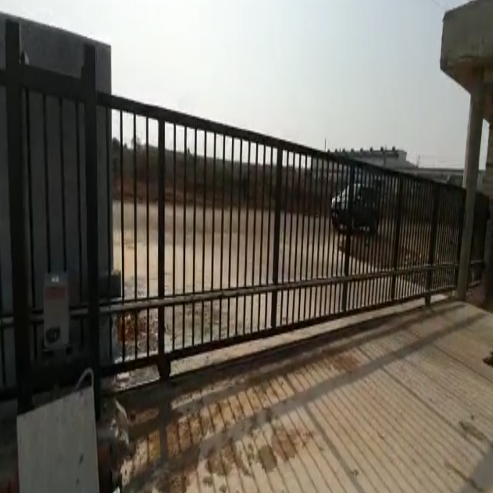 Automatic Sliding Gate - Color: Brown