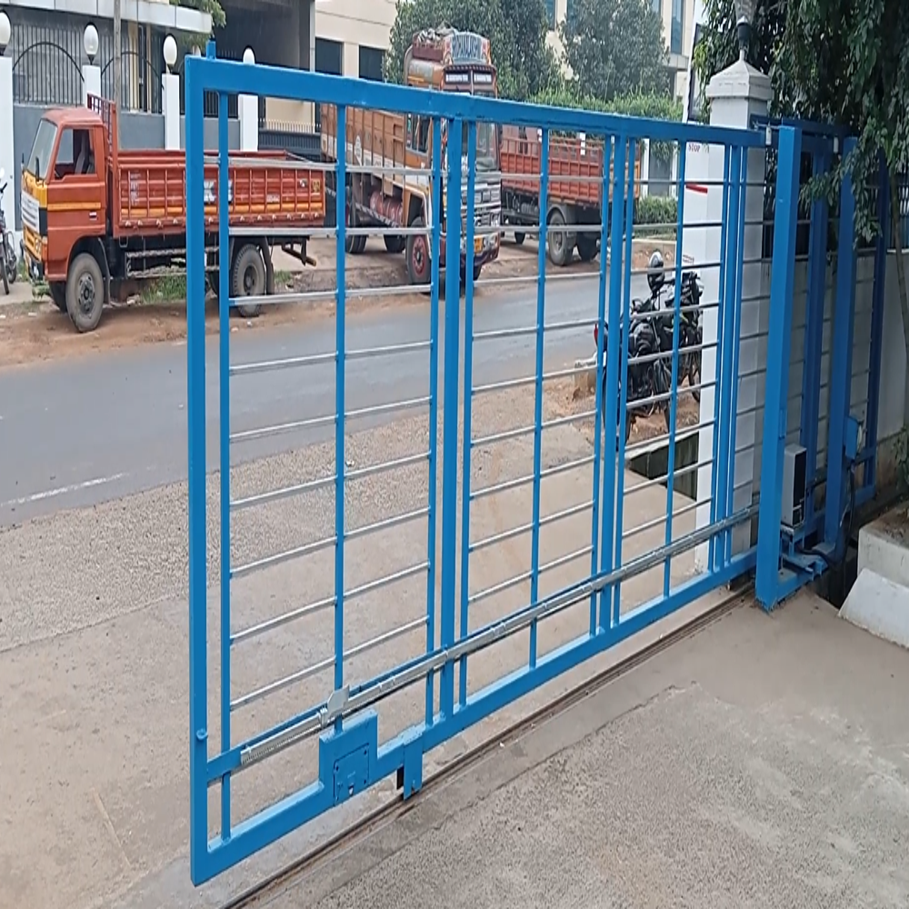 Automatic Sliding Gate - Color: Brown