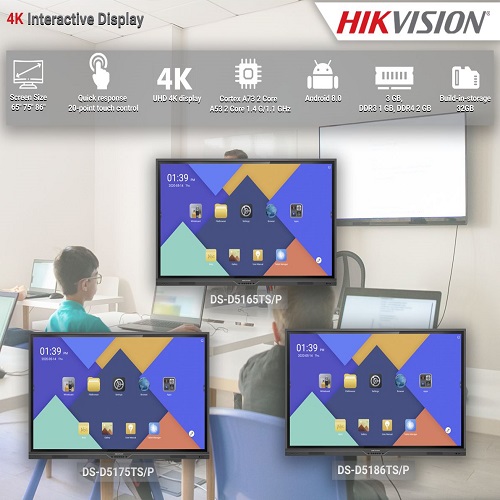 Hikvision Interactive Display 75" - Advantage: Highly Detailed And Accurate