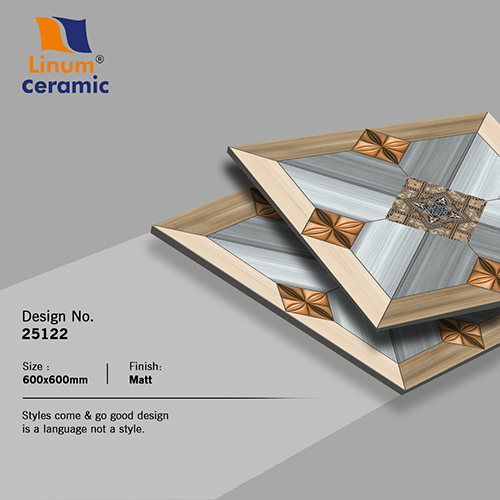 600X600 Mm Matt Finish Tile - Feature: Acid-Resistant