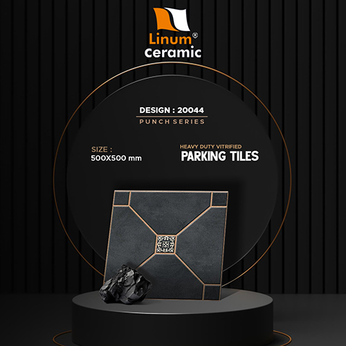 20044 500X500 Mm Punch Series Parking Tile - Feature: Non-Slip