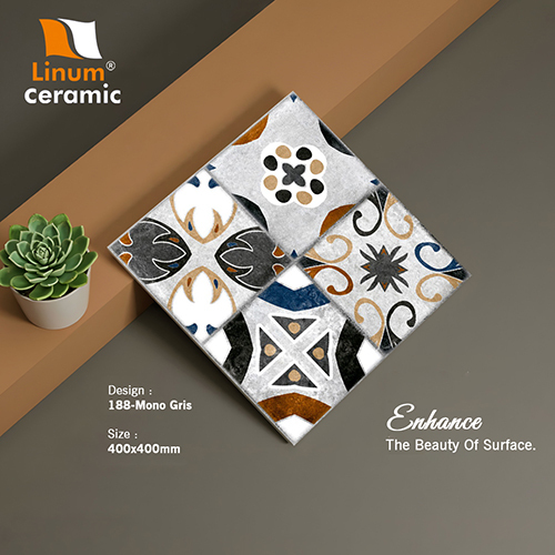 188 400x400 MM Mono Gris Tile