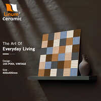 400x400 Mm -pool Vintage Tile - Feature: Acid-resistant