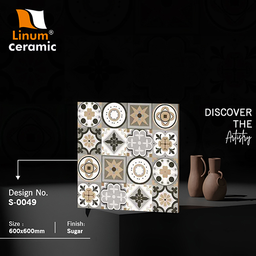 S-0049 600x600 MM Sugar Finish Tile
