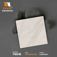 600x600 Mm Carving Tile - Feature: Non-slip
