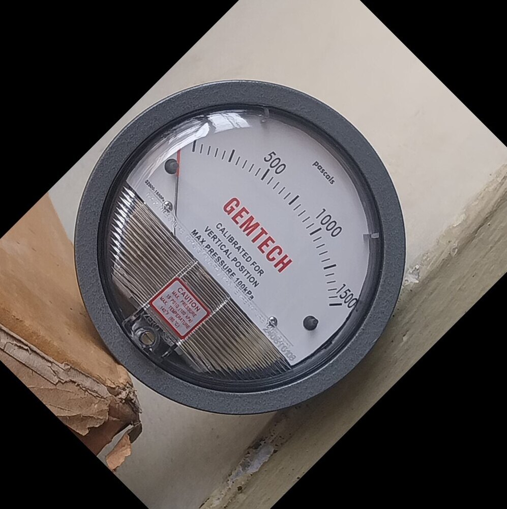 GEMTECH Differential Pressure Gauge Supplier From Kurnool Andhra Pradesh